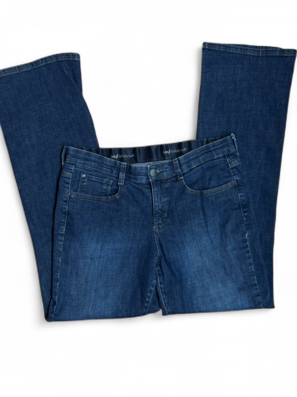 Lee Sinfully Soft Bootcut Jeans, Size Medium - Picture 2 of 7